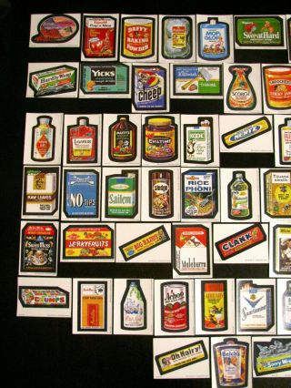 1989 SERIES 5 O PEE CHEE WACKY PACKAGES COMPLETE SET (1 - 62) with ORIG.  WRAPPER 2