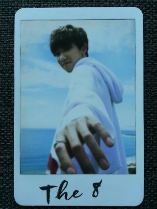 Seventeen The 8 3 Official Photocard 4th Mini Album Al1 Photo Card 디에이트