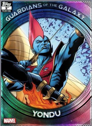 Topps Marvel Collect - Guardians Of The Galaxy 1st Print Yondu Digital