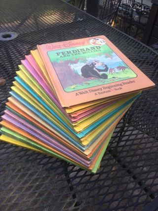 Complete Walt Disney Fun - To - Read Library Beginner Reader Set - All 19 Volumes