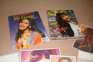 SELENA QUINTANILLA PEREZ - EXTREMELY RARE 2005 & 2016 MAGS,  POSTERS LOOK 2
