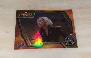 2018 Upper Deck Marvel Avengers Infinity War Tier 3 Base Set Card 85 Sp Rare
