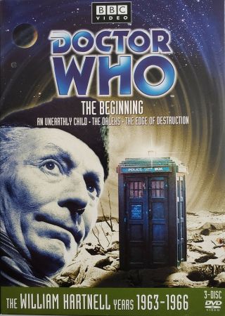 Dr.  Doctor Who Bbc 3 - Disc Dvd Box Set Tv Show Story 1 2 3 Unearthly Daleks