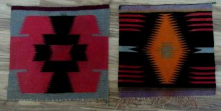 Two Old Navajo Germantown Rugs - - Nr