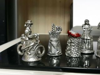 13 Pewter Thimbles Wizard Of Oz All 13 pre - owned 2