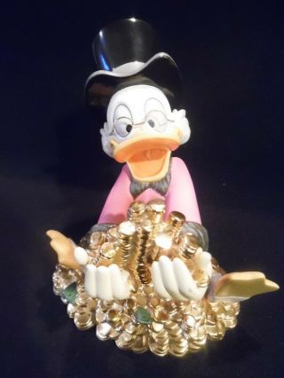 Disney Scrooge Mcduck And Money 30th Anniversary Figurine