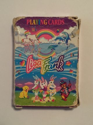 Lisa Frank Playing Cards.  Full Deck With Jokers