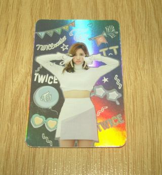 Twice 3rd Mini Album Coaster Lane1 Tt Holo Mina Photo Card Official