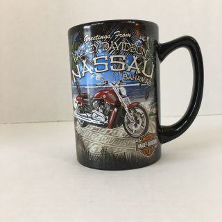 2013 Harley - Davidson Nassau Bahamas Red Harley Coffee Mug