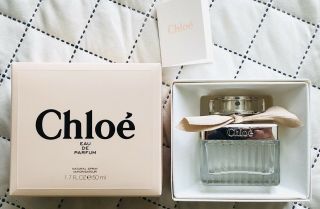 Chloe By Chloe 1.  7 Oz Perfume Bottle,  Box Empty