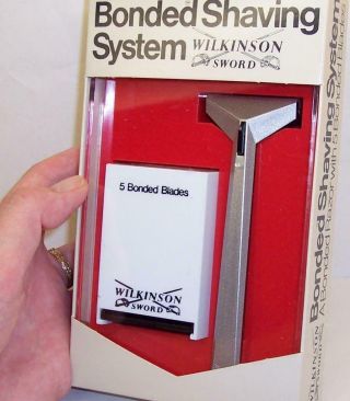 Vintage Boxed WILKINSON SWORD Bonded Shaving System SAFETY RAZOR 2
