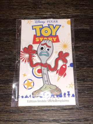 Dlp Dlrp Disney Land Paris Toy Story 4 Forky Trash Pin Le 500