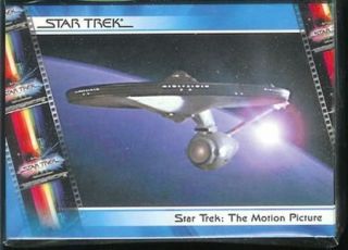 Complete Star Trek Movies Trading Card 90 Card Base Set