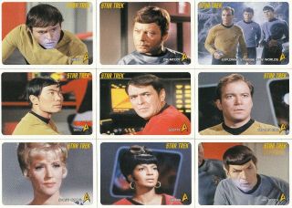 Star Trek 40th Anniversary Series 2 2008 Complete Base Card Set Of 110