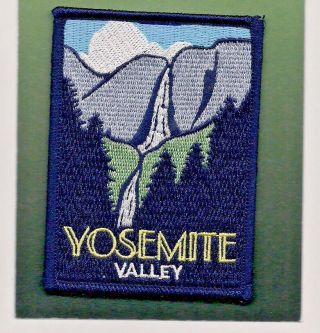 Yosemite Valley,  Yosemite National Park California Souvenir Patch