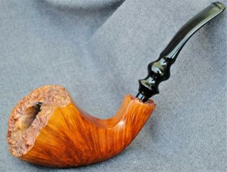 And Lightly Smoked Un - Marked 1/8 Bent Freehand Str.  Grain.