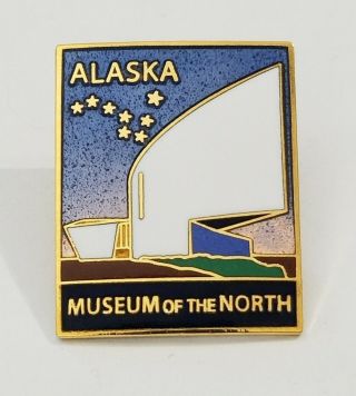 Alaska Museum Of The North Star Tie Tack Lapel Collectible Pin Souvenir