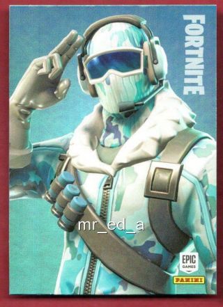 Frostbite 268 Legendary Outfit Holofoil Fortnite Holo Foil Epic Games Series 1