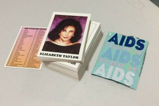 1993 Aids Awareness Eclipse Complete Card Set Of 110 Near