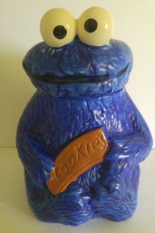 " Cookie Monster " California Muppets Inc.  970 Cookie Jar Xlnt