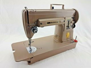 Singer 301A Slant Needle Portable Sewing Machine w/ Foot Pedal,  Accessories 2