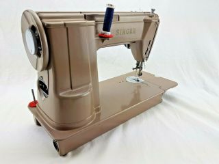 Singer 301A Slant Needle Portable Sewing Machine w/ Foot Pedal,  Accessories 4