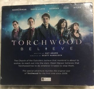 Torchwood: Believe [Audio] by Guy Adams BBC Big Finish 2018 2