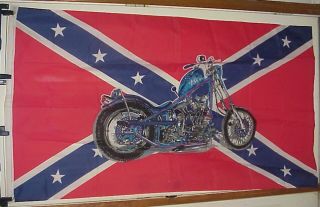 Harley Davidson Motorcycles 35 " X 61 " Flag