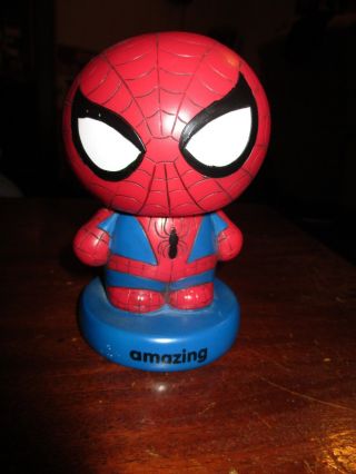 Universal Studios Spider - Man Bobble Head Marvel 2007 Rare 5 " Tall