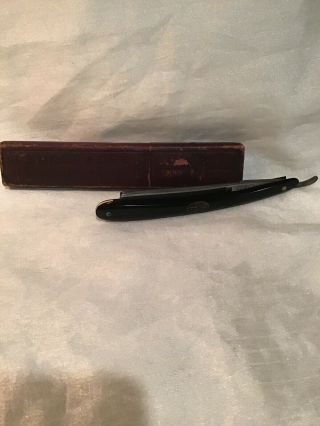 H.  Boker & Co’s “20th Century” Vintage Straight Razor 1900’s With Case Germany
