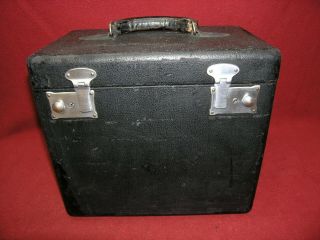1935 Singer 221 Featherweight Sewing Machine w/Pedal/Case/Button/Att SCHOOL BELL 12