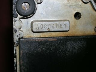 1935 Singer 221 Featherweight Sewing Machine w/Pedal/Case/Button/Att SCHOOL BELL 7