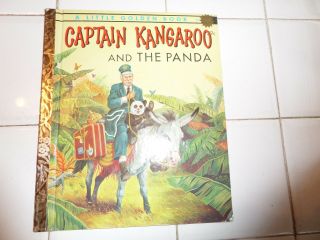 Captain Kangaroo And The Panda,  A Little Golden Book,  1957 (vintage Children 