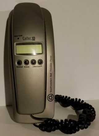 Southwestern Bell Freedom Vintage Corded Phone Model Fm2552b Caller Id