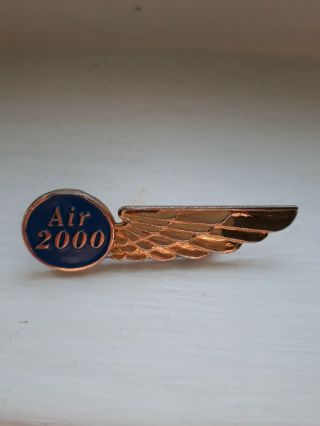Airline Uniform Wings Badge Air2000