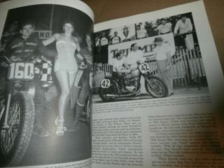 RACING HISTORY TRIUMPH MOTORCYCLES IN AMERICA BOOK LINDSAY BROOKE GENE ROMERO 7