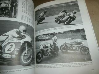 RACING HISTORY TRIUMPH MOTORCYCLES IN AMERICA BOOK LINDSAY BROOKE GENE ROMERO 8