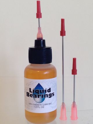 Liquid Bearings 100 - Synthetic Oil W/3 Needles For Weltron 8 - Track & Tape Decks