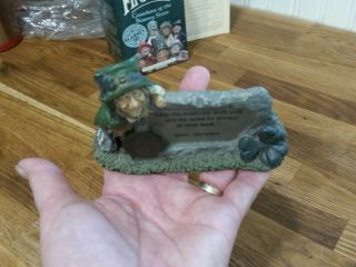 Declan ' s Finnians Blarney Stone May The Road 44468 Irish Proverb w/box book 5
