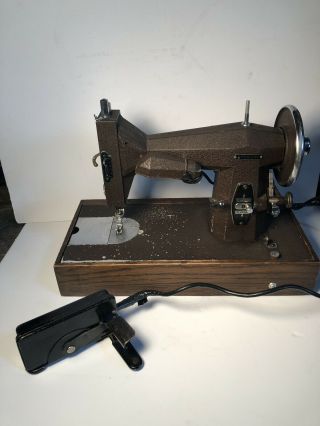 Vintage Sears - Roebuck Kenmore Model E6354 Rotary Sewing Machine - Complete Set