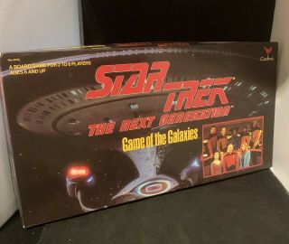 Star Trek Next Generation Tv Show Board Game Complete Vintage 90s By Cardinal