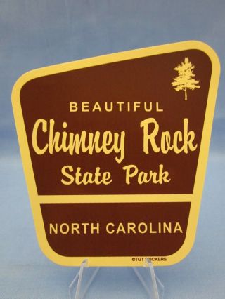 " Chimney Rock State Park North Carolina Nc - Souvenir Sticker / Decal