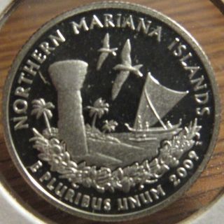2009 - S Northern Mariana Islands U.  S.  Territories Proof 90 Silver Quarter