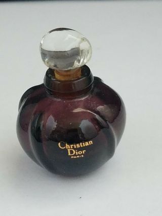 Vintage Miniature Christian Dior Paris Poison Espirit de Parfum Bottle 5