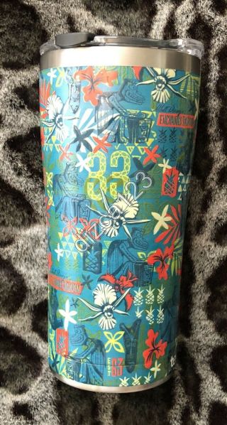 Disney Club 33 Summer Of Tiki Tervis Insulated Tumbler Cup