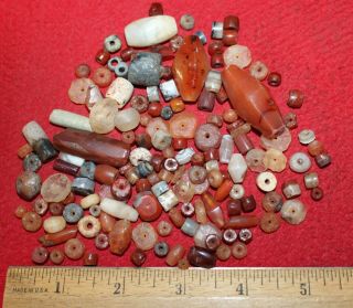 (145) Neolithic Stone Beads