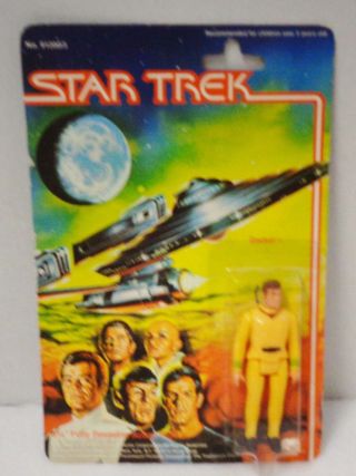 Star Trek The Motion Picture Action Figure Decker In Package 1979 Rare