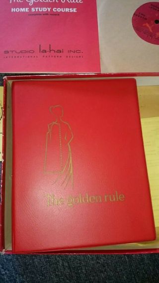 The Golden Rule Home Study Course Studio Fashion Pattern Making System Designs 2
