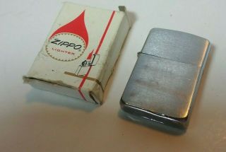 1960 Plain Zippo Lighter 6 Dot