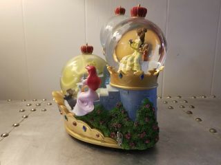 Disney Store HARD TO FIND 5 Princess Musical Snow Globe - Retired - Rare Version 5
